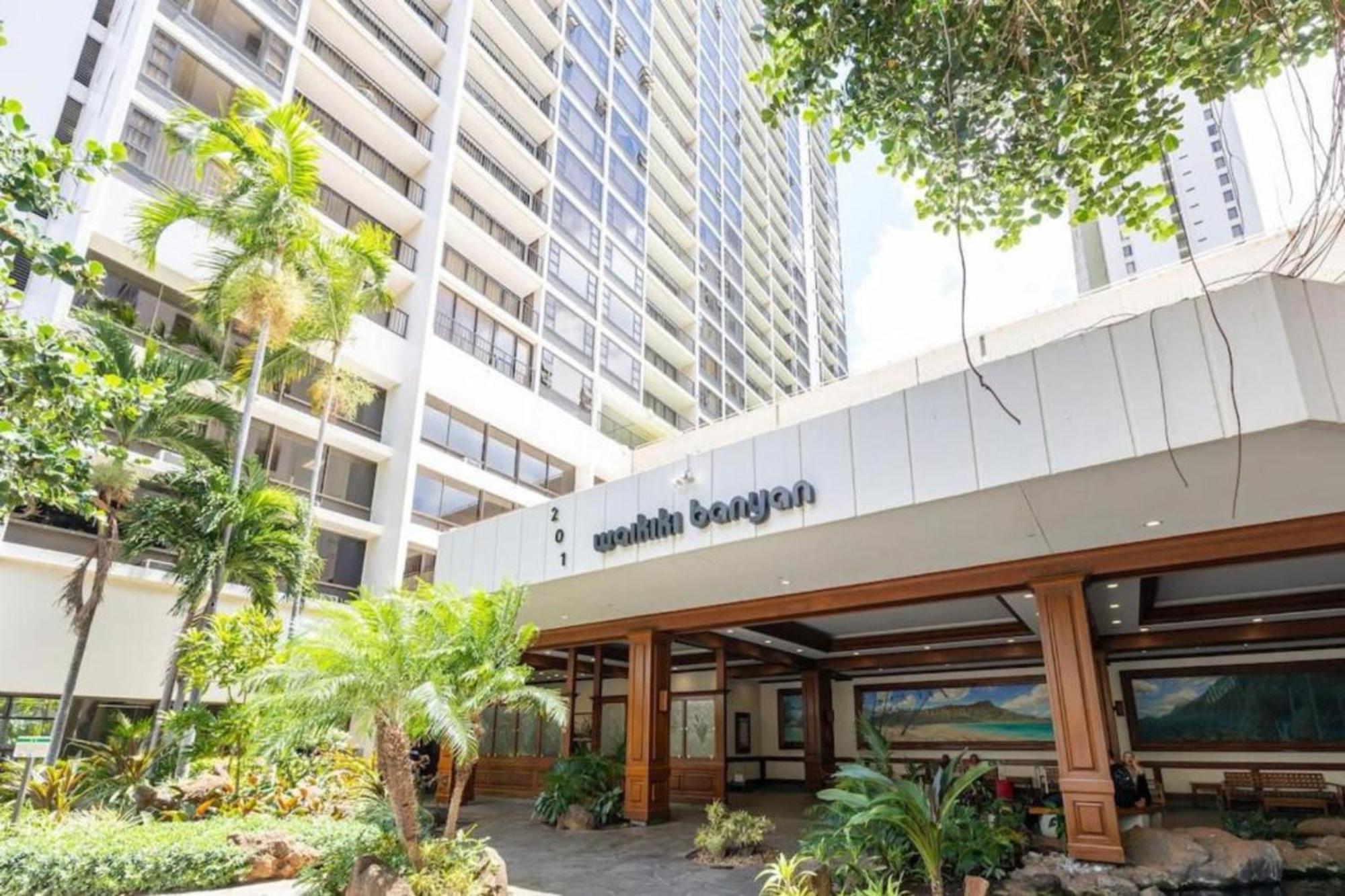Waikiki Banyan T1-19Th Fl King Size Bed Villa Honolulu Exterior photo